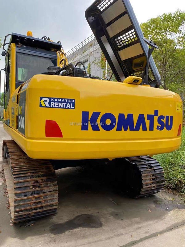 Komatsu Gebraucht Hydraulisch Japanische Herkunft Komatsu PC200-8 Crawler Bagger Gebrauchte Grabmaschine mit guter Qualität Komatsu Bagger