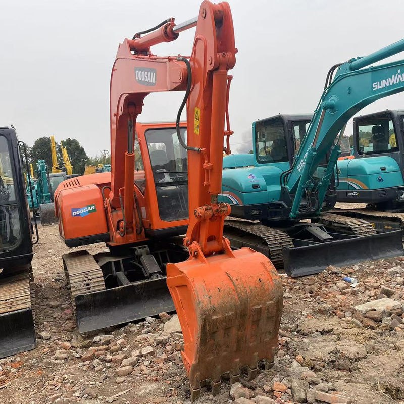 Gute Leistung Bagger Doosan DX75 kleine Bagger gebrauchte Maschinen 6 Tonnen Bagger Verkauf für Mini die Bagger am besten