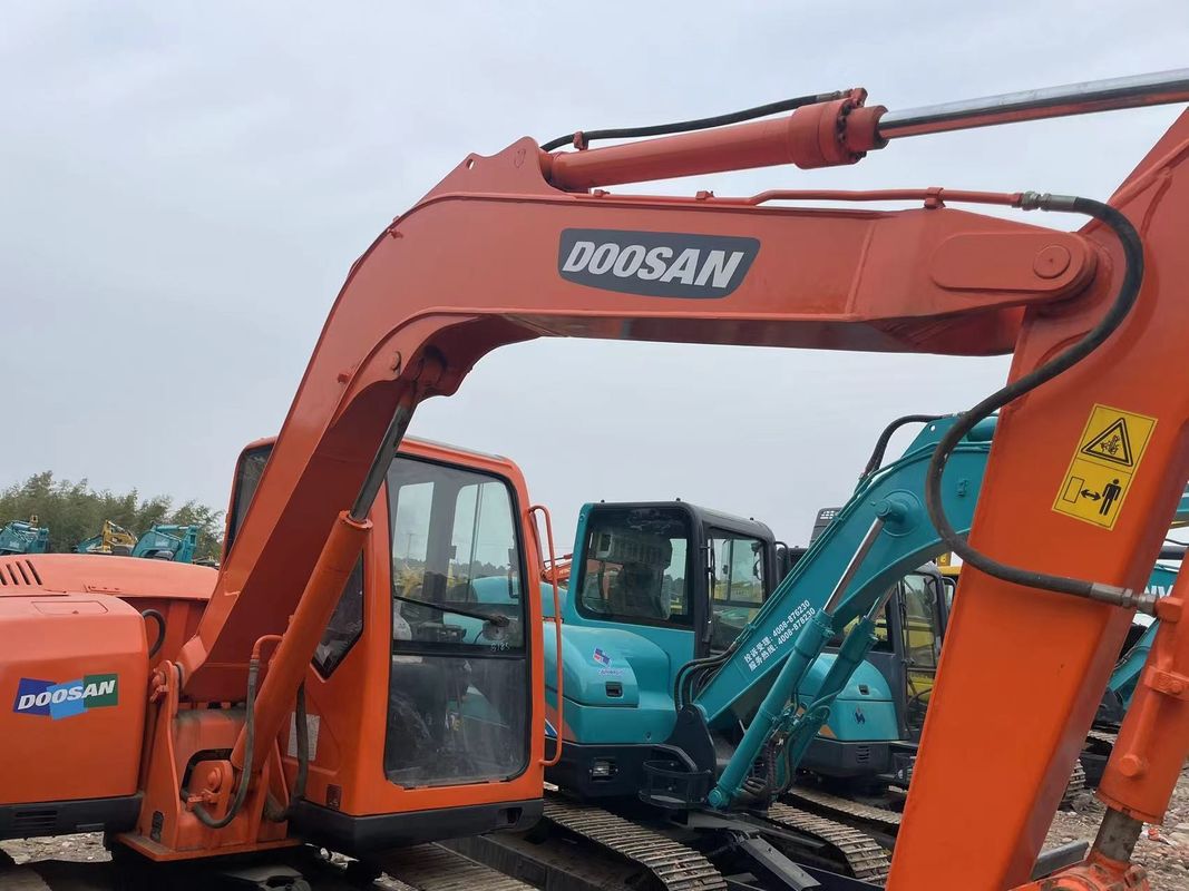 Gebrauchtes Minibagger Doosan DX75 Kleinbagger Gebrauchtmaschinen 6 Tonnen Hand Erdbagger Kleinbagger