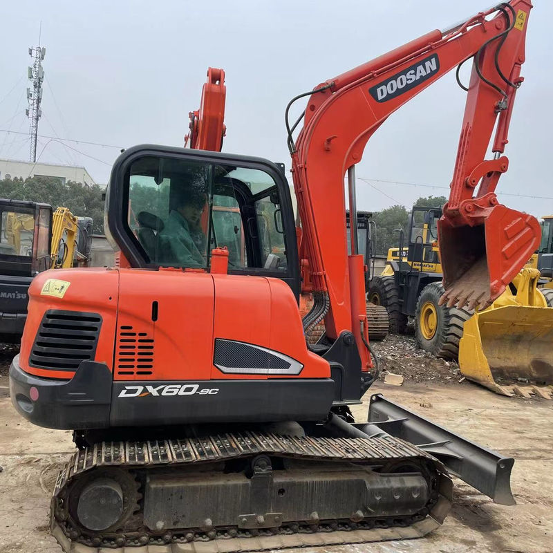 Verkauf von Minibaggern für Doosan DX60 Bagger Mini gebrauchte Minibagger