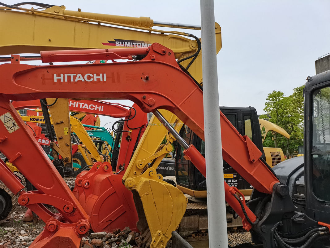 Hitachi auf Lager Schöne Qualität Hitachi ZX65 Gebraucht hydraulischer Exkaver/Braucht-Minibagger Hitachi ZX65 Billig Preis