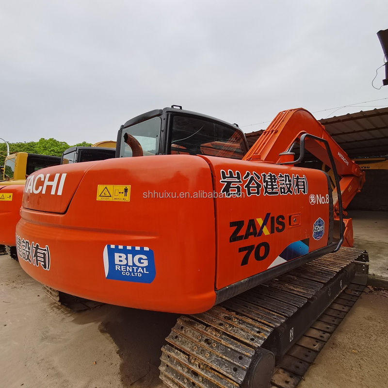 Hitachi auf Lager in gutem Zustand Hitachi ZX70 gebrauchtes Hydraulik-Crawlerbagger / Gebrauchtes Minibagger Hitachi ZX70 Billig Preis