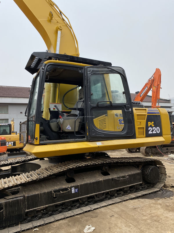 Komatsu Gebrauchtkomatsu PC 220-8 Bagger Gebraucht hydraulische Crawler-Grabmaschine zum Verkauf Komatsu Bagger