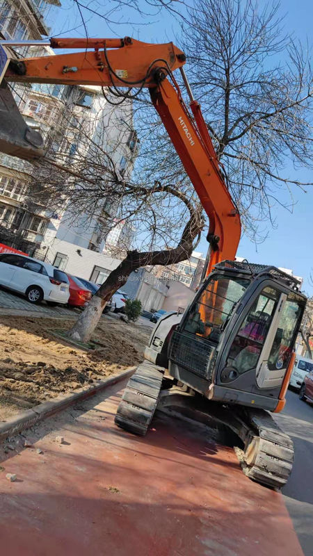 Hitachi Warmverkauf Gebrauchtes Minibagger Hitachi ZX75 günstiger Preis Schöne Qualität Gebraucht hydraulischer Crawler Bagger