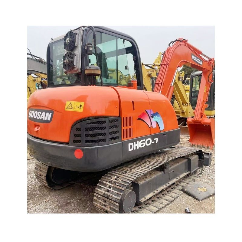 Neues Gut Verkauf von gebrauchten Bagger Doosan DX60 Bagger gebraucht Crawler Bagger Doosan DH60 Fabrikpreis zum Verkauf