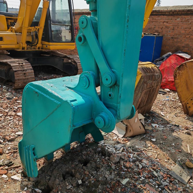 Blaue Farbe Gebraucht Crawler Bagger Zweithand 135 Kobelco Bagger