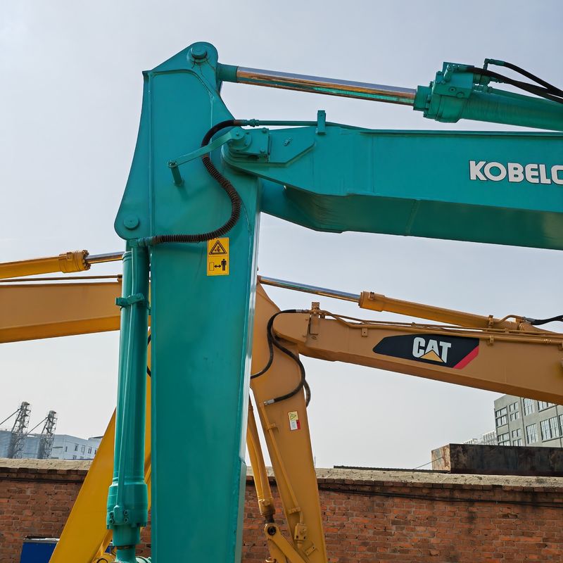 Blaue Farbe Gebraucht Crawler Bagger Zweithand 135 Kobelco Bagger