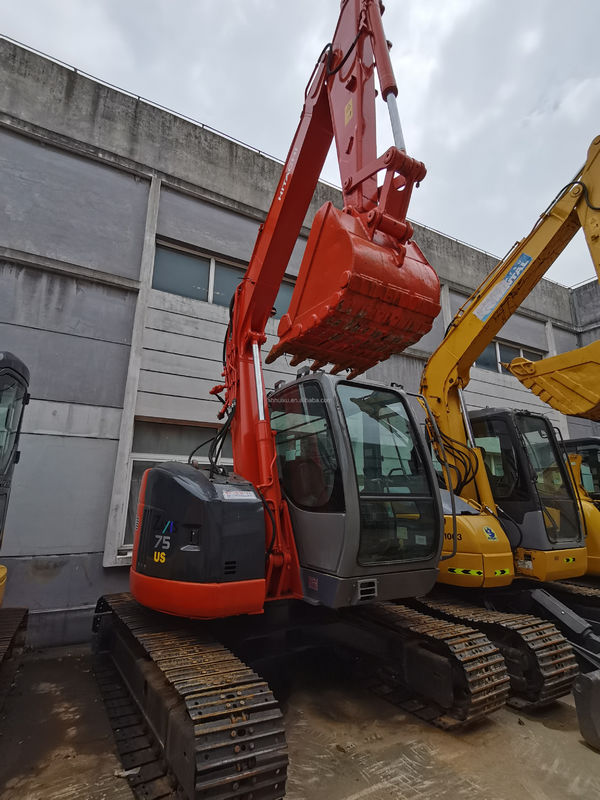 Hitachi Warmverkauf Gebraucht Hitachi 75US hydraulischer Crawler Bagger Japan Herkunft gebrauchtes Mini Digger gute Qualität Billig Preis