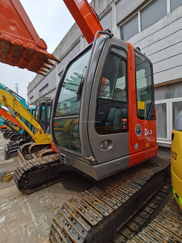 Hitachi Warmverkauf Gebraucht Hitachi 75US hydraulischer Crawler Bagger Japan Herkunft gebrauchtes Mini Digger gute Qualität Billig Preis