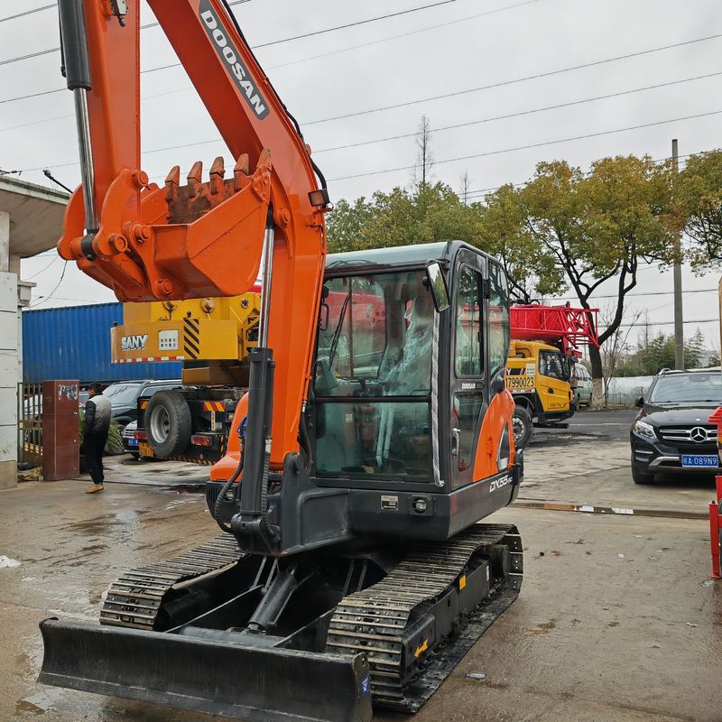 Originalfarbe gebrauchtes Mini-Digger Doosan55/Zweithand Doosan55 günstiger Preis im Verkauf