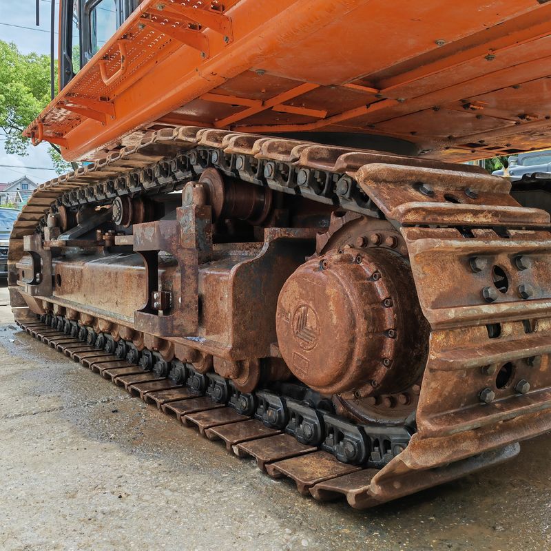 Ausgezeichnete Qualität Gebraucht hydraulischer Crawler Bagger DOOSAN DH500/verwendete doosan dh 500 zum Verkauf