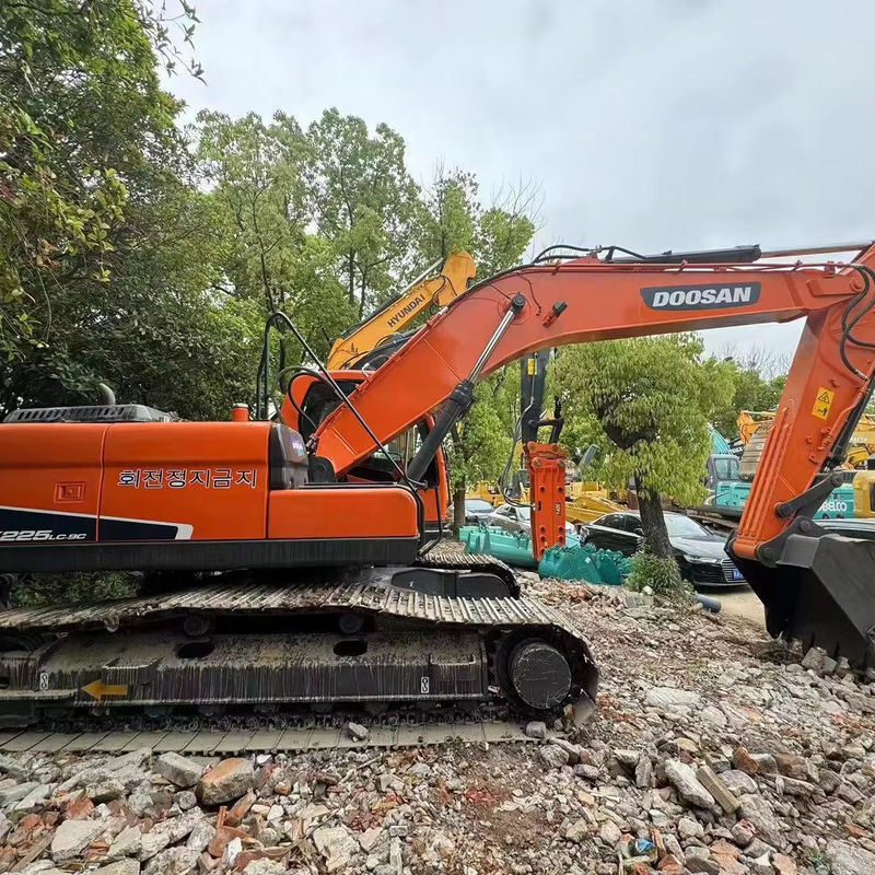 Gebrauchtes Bagger Doosan dh225 zum Verkauf /niedrige Arbeitszeiten Gebrauchtes Doosan dh225 in China Shanghai