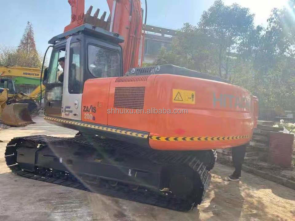 Hitachi auf Lager In gutem Zustand Hitachi ZX200-5 Gebraucht Hydraulischer Grabbagger/Brauchtgräber Hitachi ZX200-5 Billiger Preis