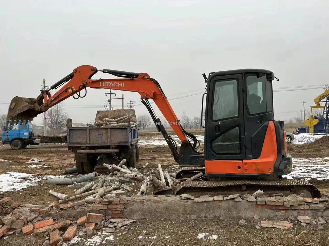 Hitachi Warmverkauf Gebrauchtes Minibagger Hitachi ZX55U Billiger Preis/Gute Qualität Hitachi ZX55U Gebraucht hydraulischer Crawlerbagger