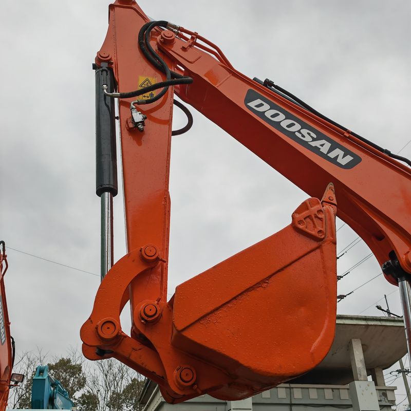 5.5 Tonnen Mini Gebraucht Doosan Dx55 Gebraucht Bagger 0,75m3 Eimer Kapazität