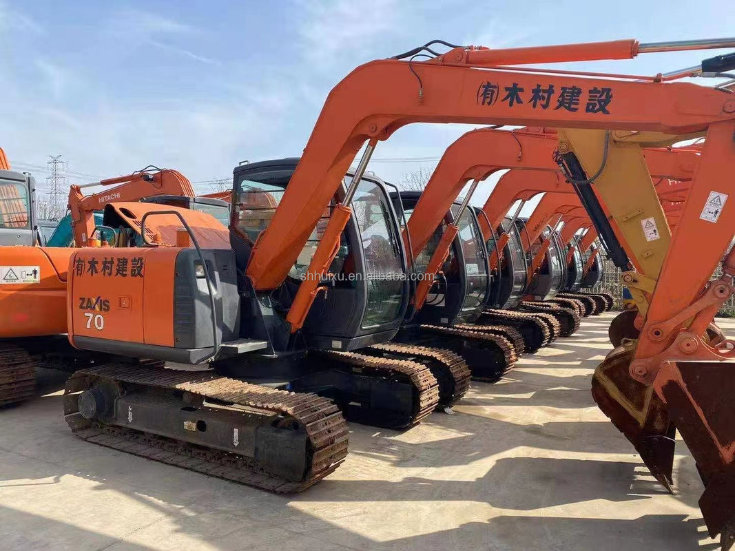 Hitachi Warmverkauf Hochwertige Hitachi ZX70 Gebraucht hydraulische Crawler Bagger/Braucht Mini Digger Hitachi ZX70 Billig Preis