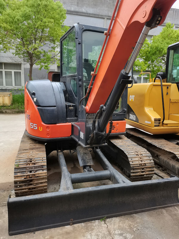 Hitachi auf Lager Ausgezeichnete Qualität Hitachi ZX55U Gebraucht hydraulischer Exkaver/Braucht-Minibagger Hitachi ZX55U Billiger Preis