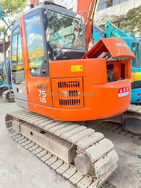 Hitachi in Lager Japan Herkunft Hitachi ZX75 Gebraucht hydraulische Crawler Bagger/Braucht Mini Digger Hitachi ZX75 gute Qualität Billig Preis