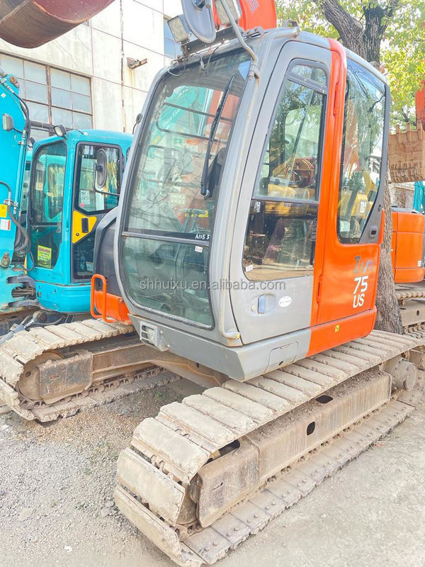 Hitachi in Lager Japan Herkunft Hitachi ZX75 Gebraucht hydraulische Crawler Bagger/Braucht Mini Digger Hitachi ZX75 gute Qualität Billig Preis