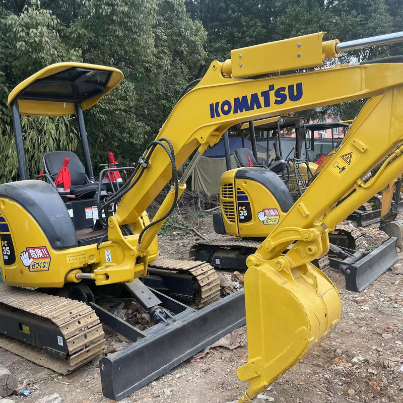 Gebrauchtes PC35 in ausgezeichnetem Zustand auf Lager, Gebrauchtes Komatsu Bagger, Komatsu PC35 PC55 PC56 PC70 China Billiges Bagger