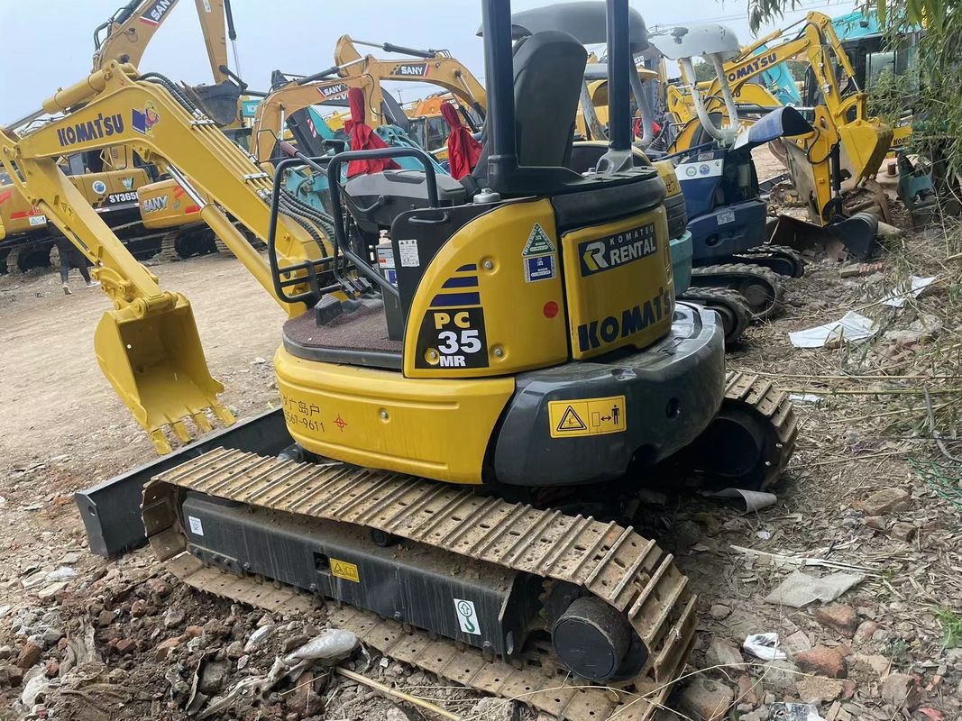 Gebrauchtes PC35 in ausgezeichnetem Zustand auf Lager, Gebrauchtes Komatsu Bagger, Komatsu PC35 PC55 PC56 PC70 China Billiges Bagger
