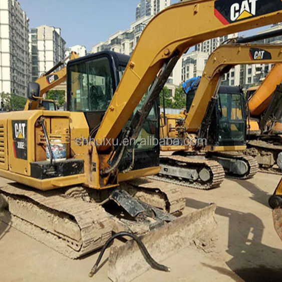 Kleiner Bagger Bagger Mini Gebrauchtbagger Katze 60hohe Qualität gebrauchtes Bagger Bagger Katze 60 gutes Zustand zum Verkauf