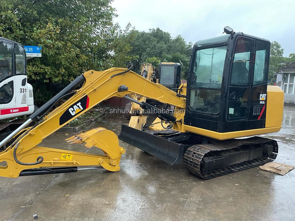 Katze gebrauchte Bagger Crawler 305.5 e2 gebrauchte Mini-Digger Cat305.5E Bagger mit günstigem Preis CAT 303 Katze 306 Bagger