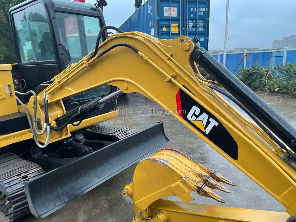 Katze gebrauchte Bagger Crawler 305.5 e2 gebrauchte Mini-Digger Cat305.5E Bagger mit günstigem Preis CAT 303 Katze 306 Bagger