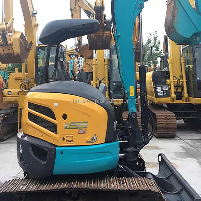 Gebrauchtes Minibagger Kubota55 Ursprung Japan günstiger Preis/Handgewerbe Hydraulischer Graber Kubota55 Hohe Qualität
