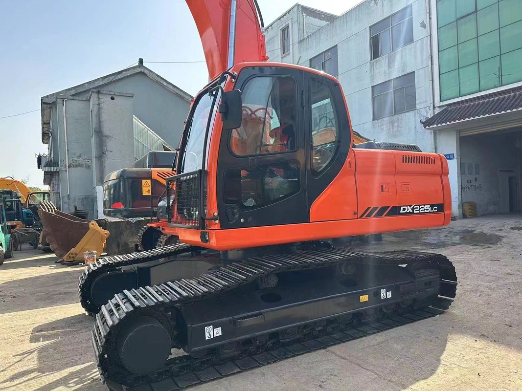 25 Tonnen Originalfarbe Gebraucht Crawler Großer Bagger Doosan Dh225-9 Gebrauchtbagger