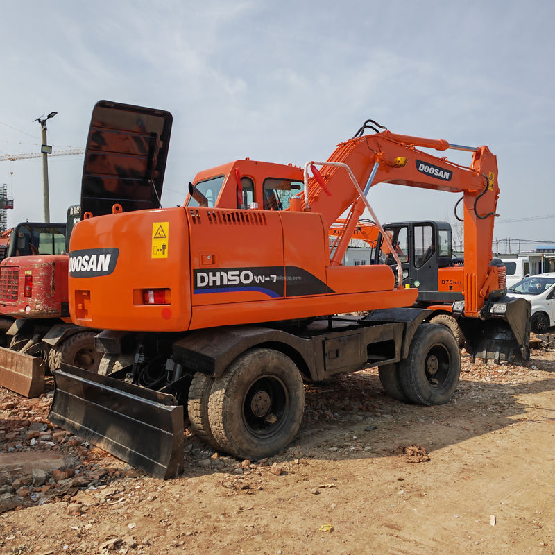 90 Neuer Radbagger Gebraucht DOOSAN DH150W-7 Gebrauchtes Vierradbagger