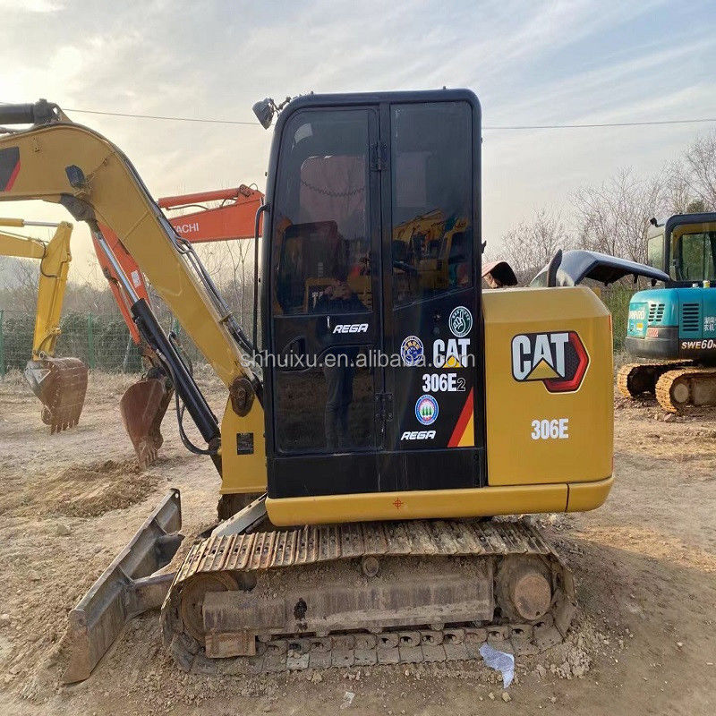 Gebrauchte Baumaschine Crawler Bagger Cat306e gute Qualität günstiger Preis/Second Hand Mini Cat306e japanische Marke