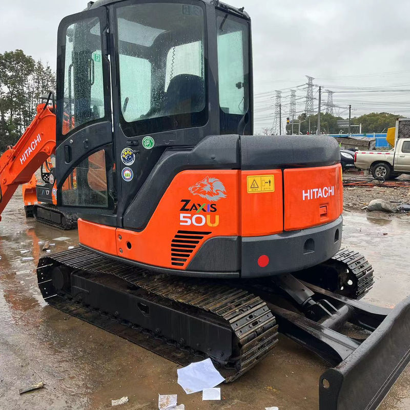 Gebrauchtes Bagger Hitachi50U/verwendete Minibagger Hitachi 55u zum Verkauf Gebrauchtbagger Hitachi Minibagger 55U