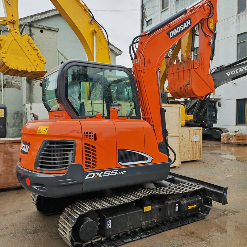 Gebrauchtes Doosan Mini Bagger Dx55 Gebrauchtes Mini Bagger Originalfarbe