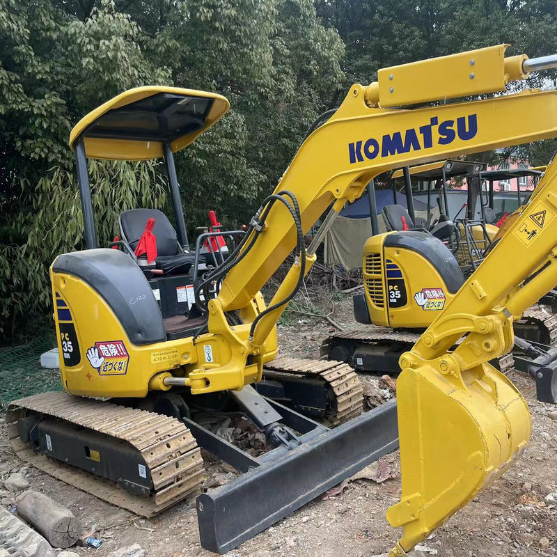 Mini Japan Komatsu35 Gebrauchtbagger für den Innenbereich Gebrauchsgraber 3,5 Tonnen Gebrauchsgraber Japan
