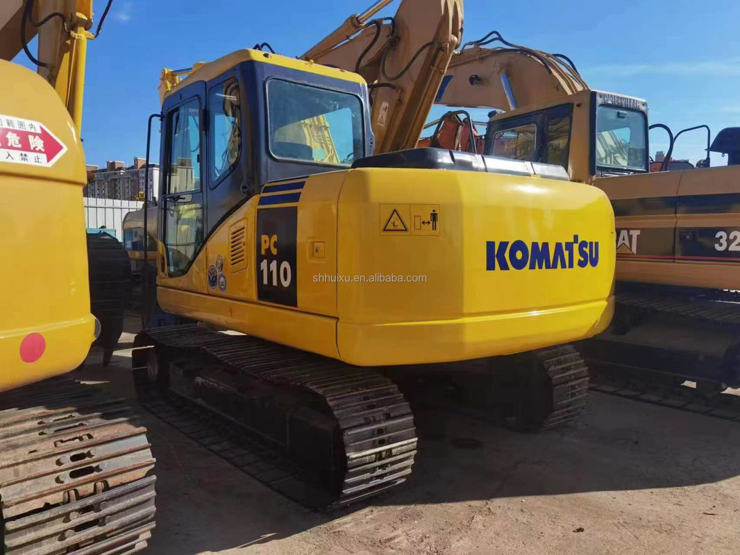 Gebrauchtes Hand-Erdgräber Komatsu PC110 Gebrauchtmaschinen Gebraucht-Hand-Post-Lochgräber Gebraucht-Lochgräber zum Verkauf