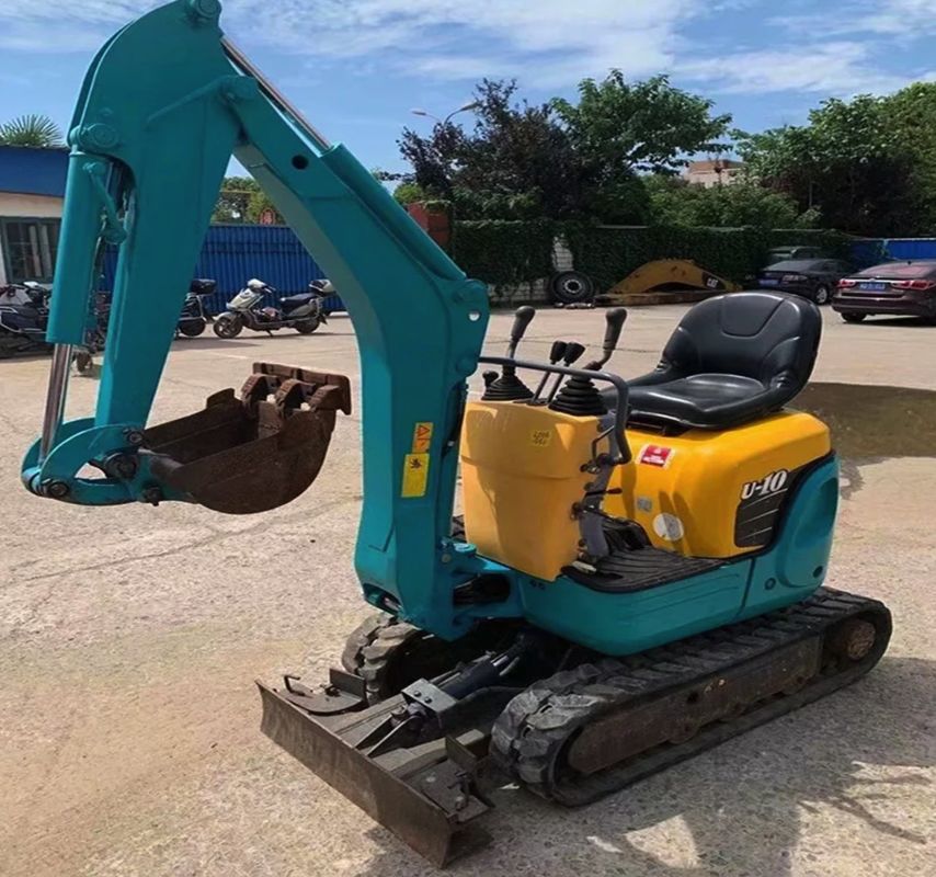 Gebrauchtes Minibagger mit langen Arbeitszeiten und niedrigen Preisen zum heißen Verkauf 1t KUBOTA U10 Crawler Bagger