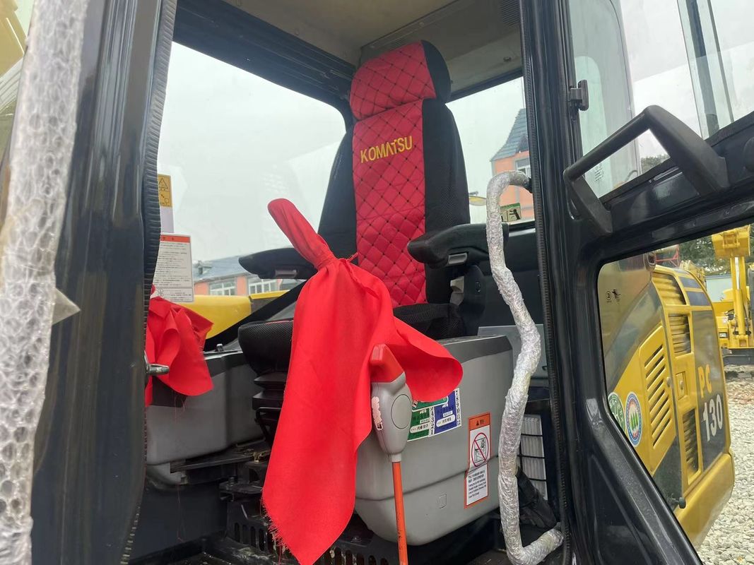 Gebrauchtes Hand-Erdgräber Komatsu PC130 Gebrauchtmaschinen 13 Tonnen Gebraucht-Hand-Post-Lochgräber Gebraucht-Lochgräber zum Verkauf