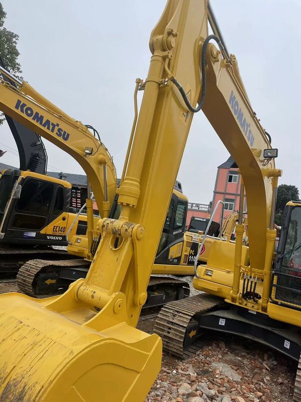 Gebrauchtes Hand-Erdgräber Komatsu PC130 Gebrauchtmaschinen 13 Tonnen Gebraucht-Hand-Post-Lochgräber Gebraucht-Lochgräber zum Verkauf