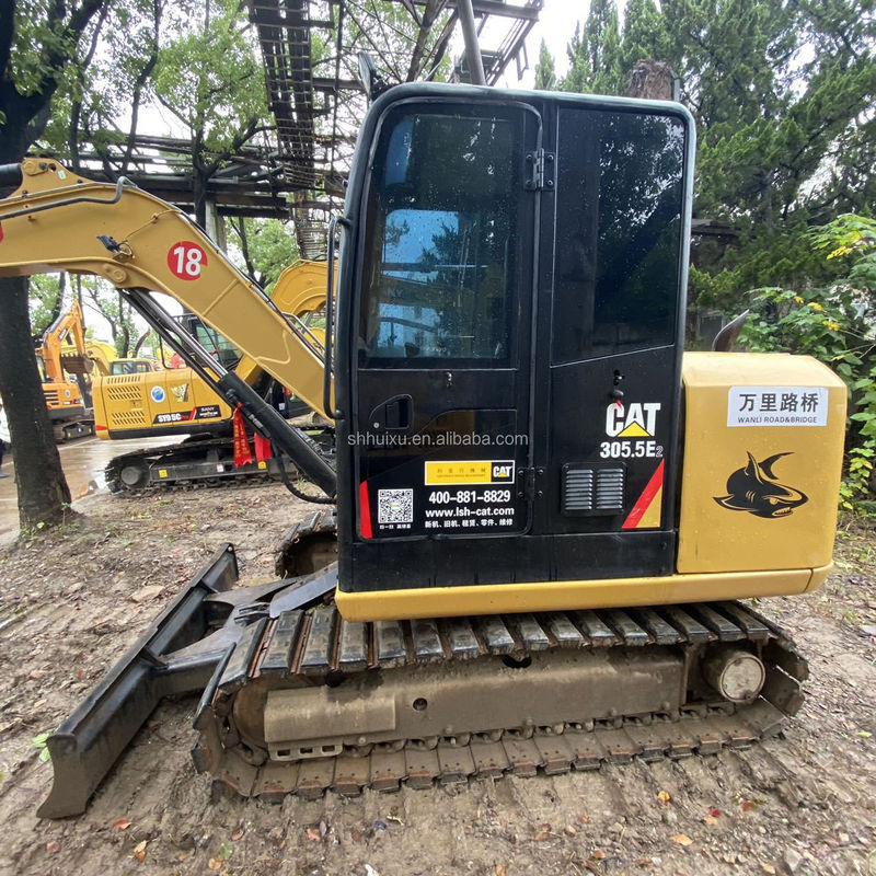 Verwendete Katze 305.5 Crawler Bagger Mini-Ratte 305.5E2 zum Verkauf China Cat305.5 CAT 303 Caterpillar im Lager Katze 306 Bagger