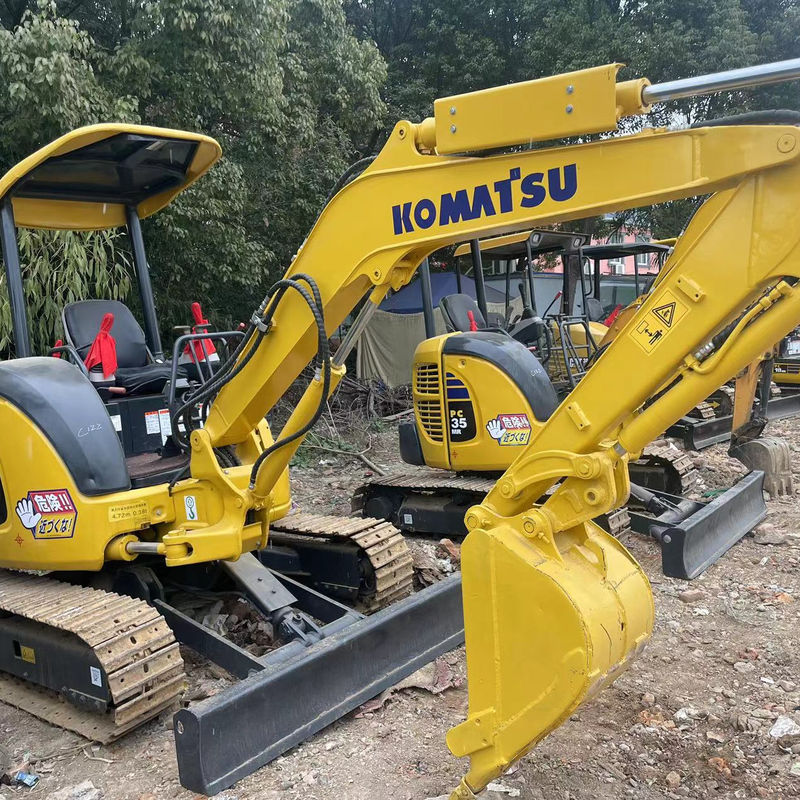 Gebrauchtes Minibagger Komatsu PC35 ohne Kabine Kleinbagger Gebrauchtmaschinen Minibagger Gebraucht Second Hand Bagger zum Verkauf