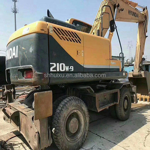 korean original 2014 Gebrauchtes Hyundai r210w-9 Radbagger/Reifenmaschine R210w-9 Hyundai zum Verkauf