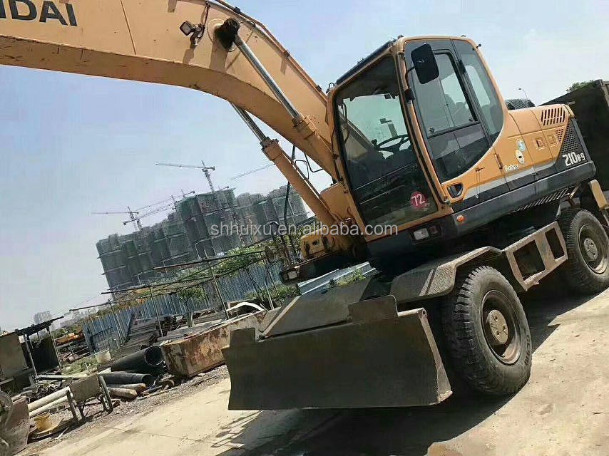 korean original 2014 Gebrauchtes Hyundai r210w-9 Radbagger/Reifenmaschine R210w-9 Hyundai zum Verkauf