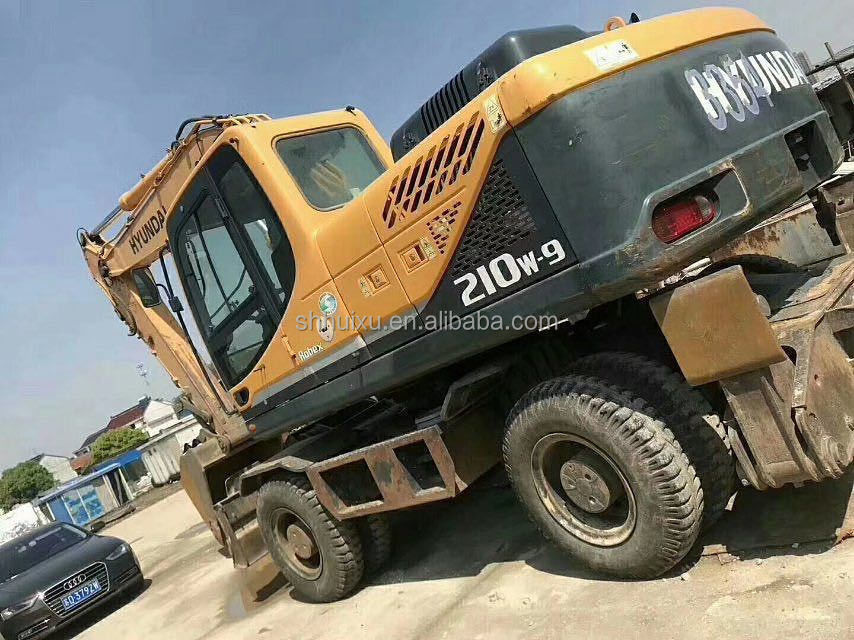 korean original 2014 Gebrauchtes Hyundai r210w-9 Radbagger/Reifenmaschine R210w-9 Hyundai zum Verkauf