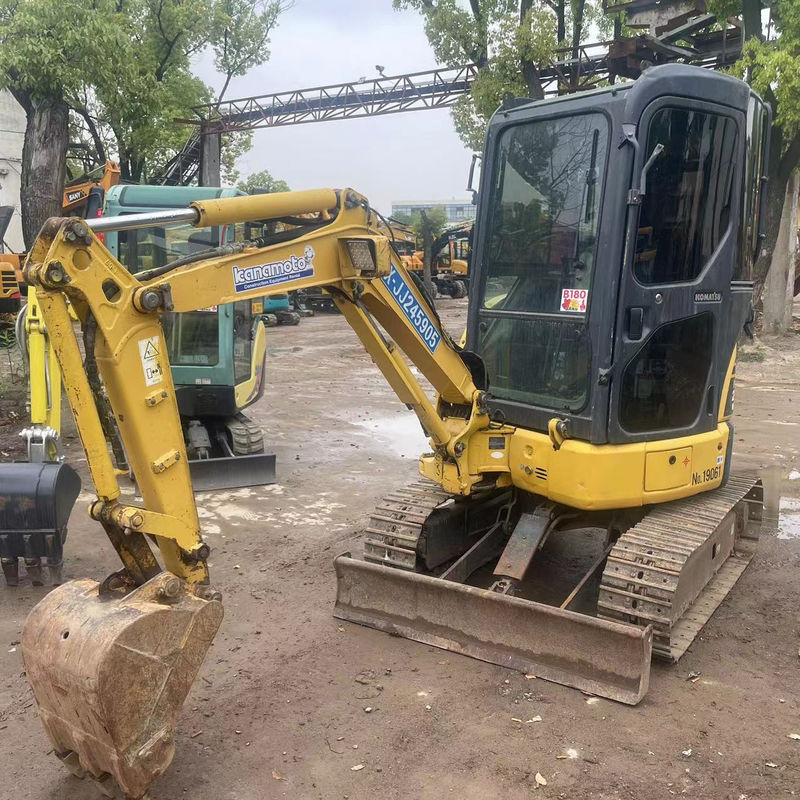 China Gartenbagger Komatsu PC20 mit Kabine Minibagger für landwirtschaftliche Gebrauchsmaschinen