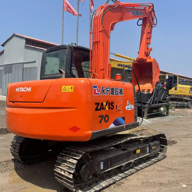 Gebrauchtes Minibagger Hitachi 70 Bagger kleine gebrauchte Maschinen 7 Tonnen Hand Erdbagger kleiner Bagger