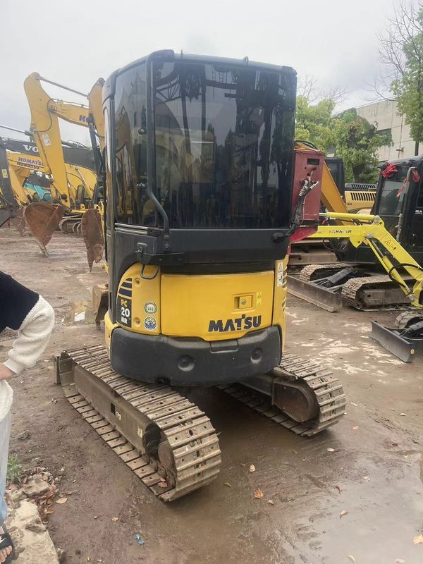 niedriger Preis im Lager Graben-Crawler Komatsu PC20 mit Kabine Bagger gebrauchtJapan Gebraucht Komatsu Hydraulik-Crawler Bagger verwendet