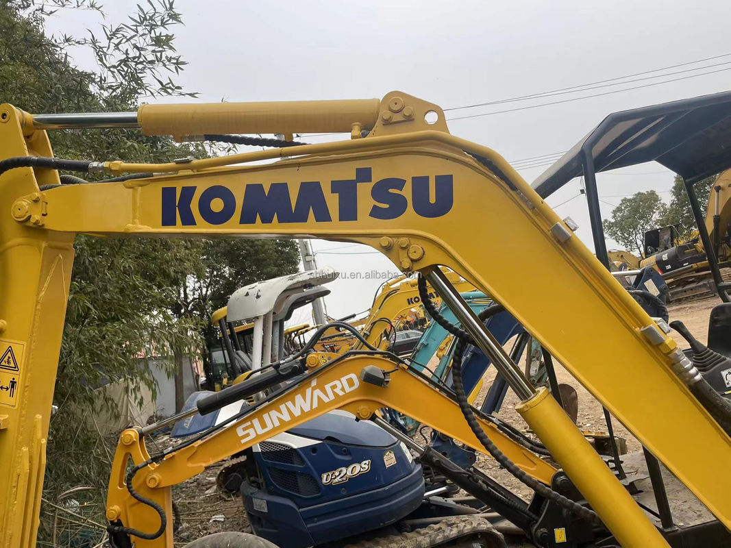 niedriger Preis auf Lager Mini-Exkavator Komatsu PC20 ohne Kabine Bagger Japan Gebraucht Komatsu hydraulische Mini-Exkavator Crawler