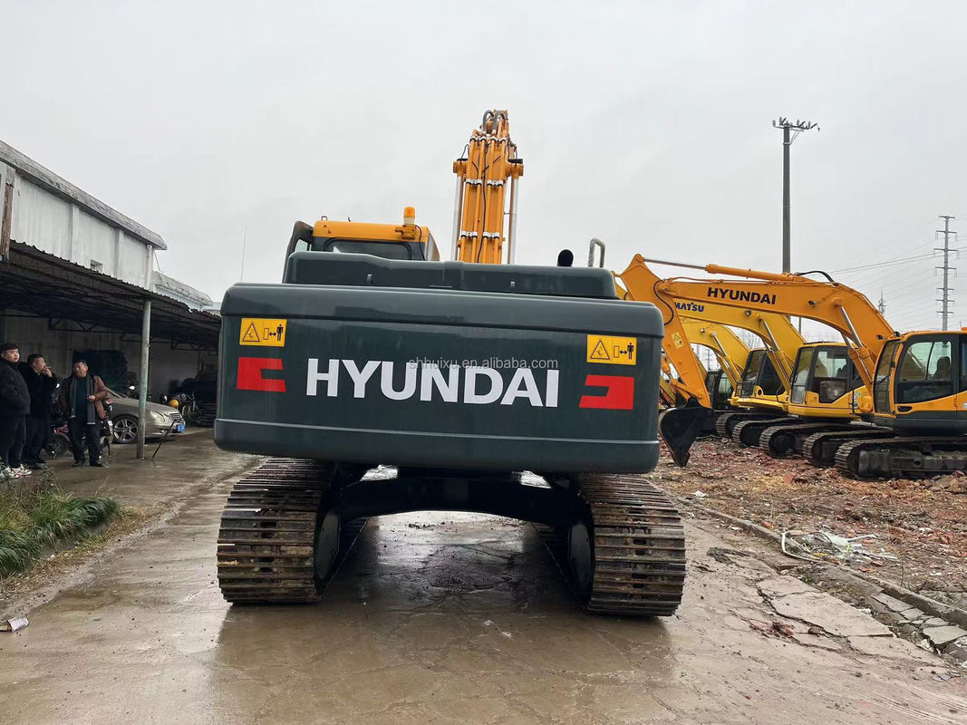 Gebrauchte Baumaschine Hydraulischer Crawler Bagger Hyundai 225-9 Marke Korea