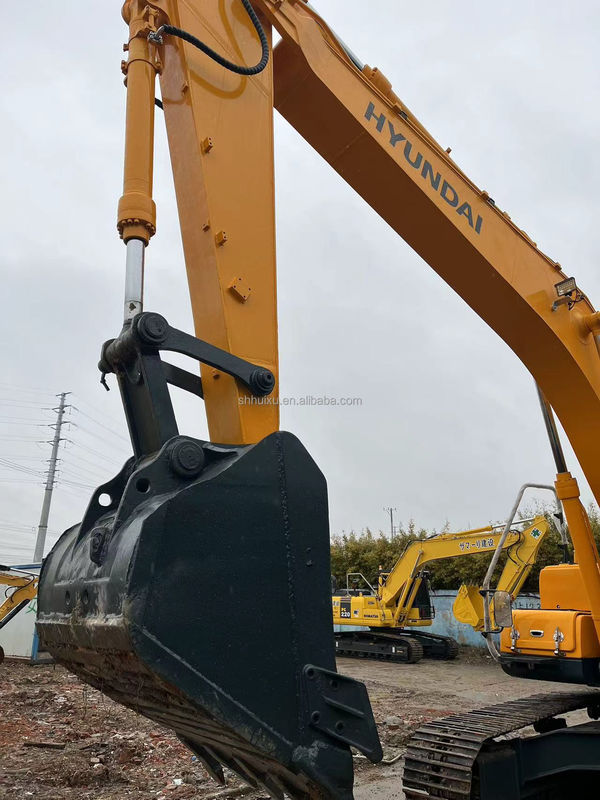 Gebrauchte Baumaschine Hydraulischer Crawler Bagger Hyundai 225-9 Marke Korea